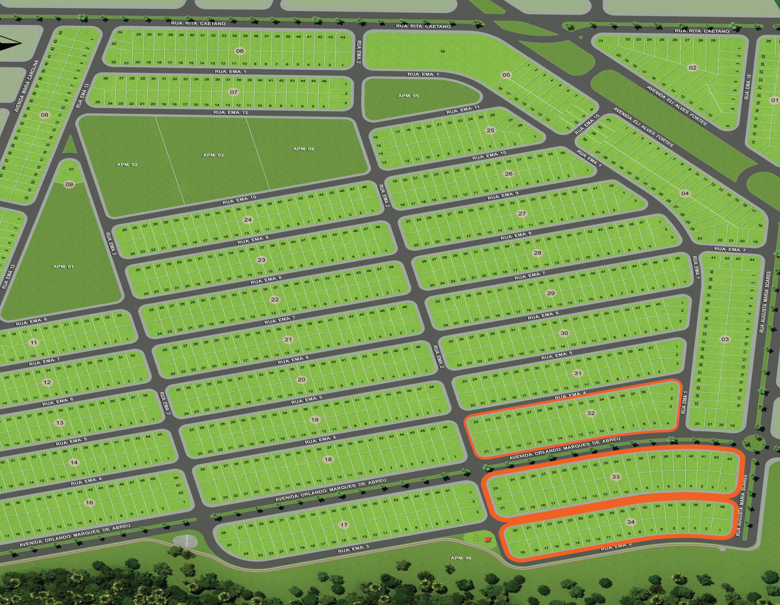 cópia de mapa reserva especial recanto das emas